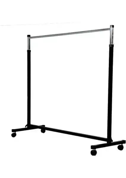 Uzman Grup Ayarlanabilir Tekerlekli Elbise Askılığı: Modern ve Dayanıklı Depolama Çözümü