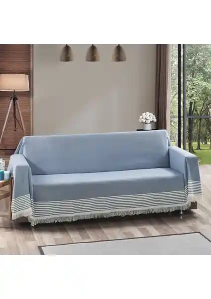 Vagonik Royal Kolları Örten Battal Boy Çekyat Koltuk Kanepe Örtüsü 180x300 cm şık ve dayanıklı