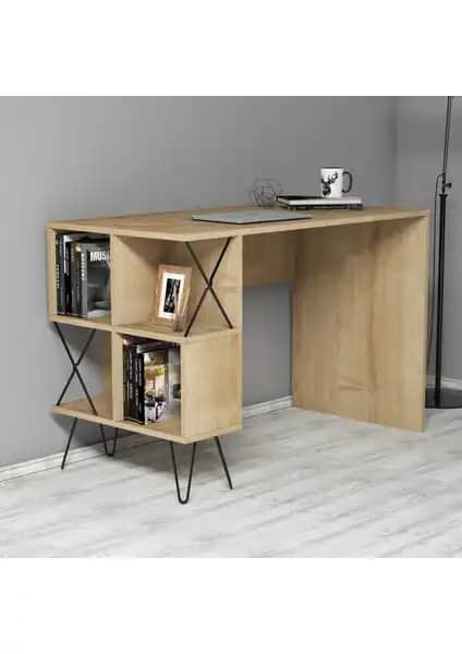 Variant Extra Çalışma Masası Meşe ile Ofis ve Ev Çalışma Alanlarınız İçin Modern Çözüm