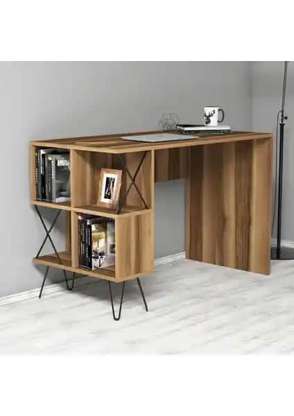 Variant Mobilya Variant Extra Ceviz Çalışma Masası: Dayanıklı ve Estetik Ofis Mobilyası Seçenekleri