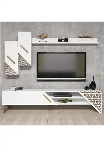 Varinat Beril Beyaz TV Ünitesi: Modern ve Fonksiyonel Tasarım Özellikleri ve Kullanım Avantajları