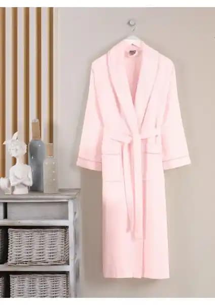 Varol Dama Serisi Şal Yaka Pike Bornoz Sabahlık - Konfor ve Şıklık Sunan Kaliteli Pamuklu Ürün