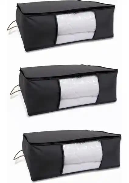 Vedsey Vedsey Siyah Pencereli Hurç Seti ile Geniş Depolama ve Düzen Çözümü