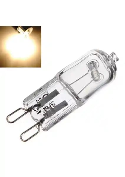 Vegamax G9 Halojen Kapsül Ampul 220V Şeffaf Yüksek Parlaklık ve Dayanıklılık