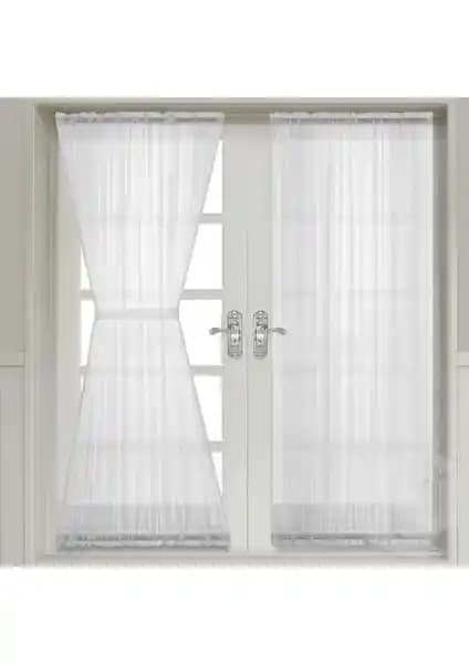 Venarde Concept Briz Kelebek Keten Tül Perde: Modern ve Şık Tasarım Çözümü