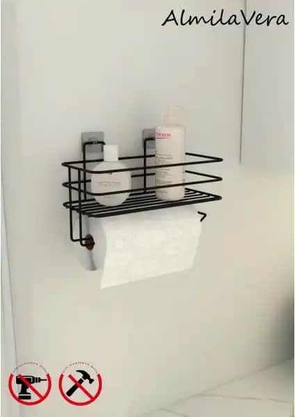 Viki House Yapışkanlı Raflı Kağıt Rulo Havluluk ve Peçetelik Modern Tasarım