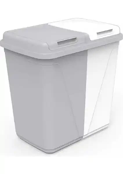 Violet 60 Lt Çift Gözlü Çamaşır Sepeti: Modern ve Fonksiyonel Çamaşır Depolama Çözümü