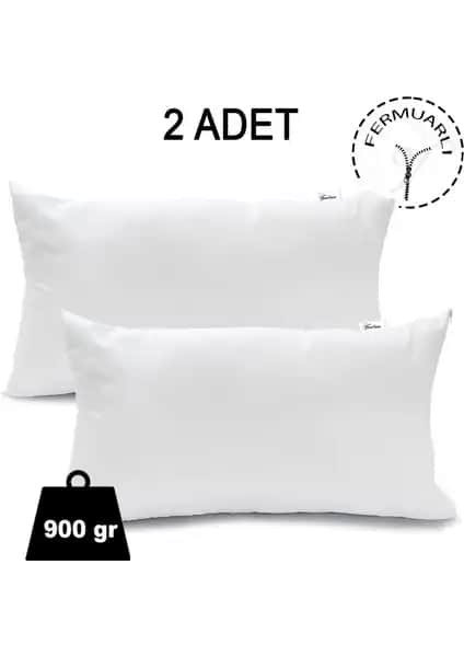 Vionel Home 2 Adet Fermuarlı Antialerjik Yastıklar Konfor ve Sağlık Odaklı Tasarım