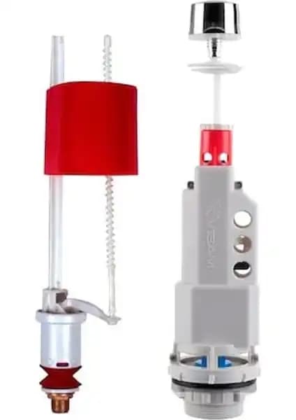 Visam Teos Basmalı Klozet İç Takımı Modern ve Sessiz Tasarım ile Kullanıcı Konforunu Artırır