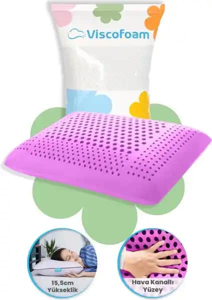 Viscofoam Air Terapi Hava Kanallı Ortopedik Yastık ile Konfor ve Sağlık Bir Arada