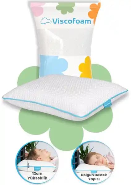 Viscofoam Comfy Boyun Destekli Ortopedik Yastık: Sağlıklı ve Konforlu Uyku Deneyimi