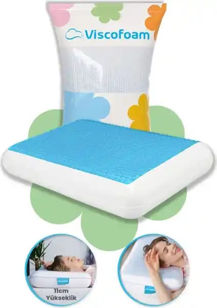 Viscofoam Lüks Terletmeyen Ortopedik Yastık: Serinlik ve Konfor Sağlayan Modern Tasarım