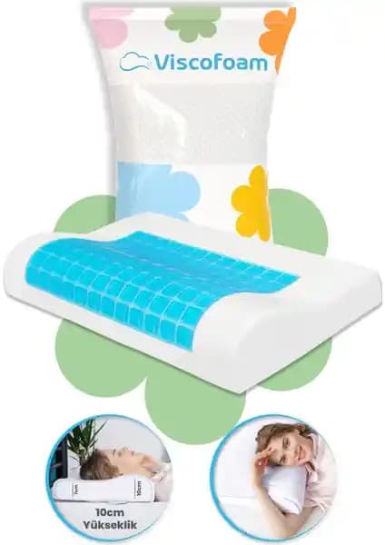 Viscofoam Terletmeyen Boyun Destekli Ortopedik Yastık: Konfor ve Sağlık Bir Arada