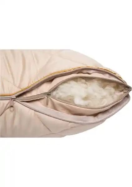 Viscoleff 50x70 cm Yün Yastık Doğal Malzemelerle Konfor ve Estetik Sunar