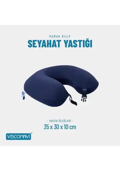 Viscomavi Visco Seyahat Yastığı: Ergonomik ve Konforlu Boyun Destek Yastığı