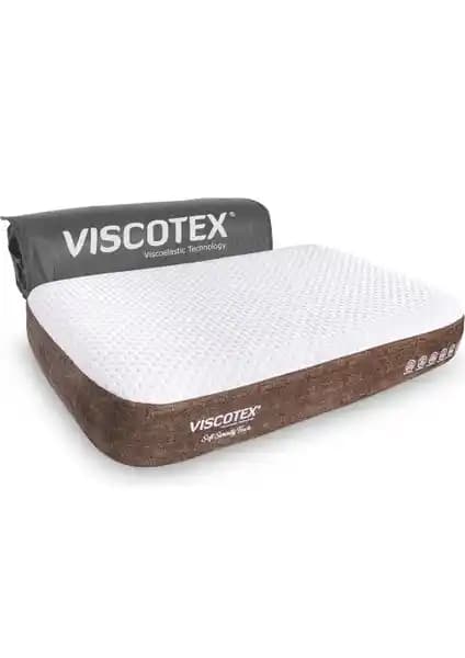 Viscotex Soft Serenity Ergonomik Visco Yastık: Boyun ve Uyku Sağlığı İçin Optimal Destek