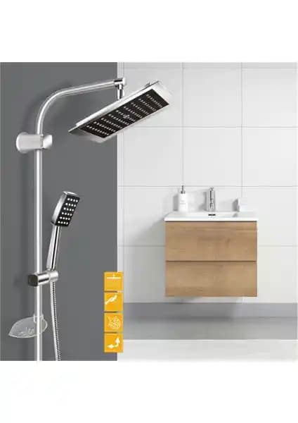 Vival Tepe Duş Sistemi: Modern Tasarım ve Fonksiyonellik Sunan Banyo Duş Seti
