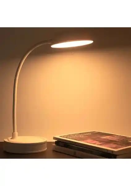 Wlue Şarjlı Dokunmatik 20 LED'li Masa Lambası Modern ve Çok Fonksiyonlu Aydınlatma Çözümü