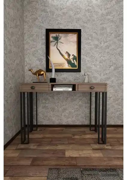 Wood House Gardenya Dresuar Ceviz Kaplama Modern Tasarım ve Fonksiyonellik