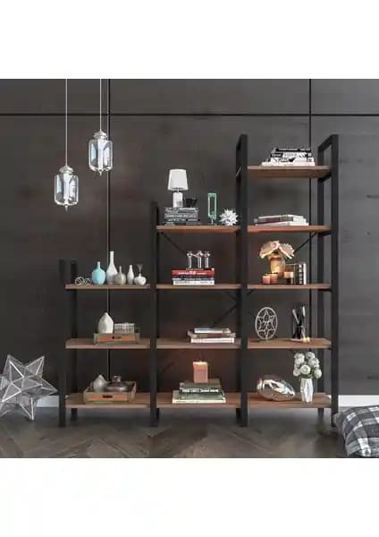 Wood House Kardelen Merdiven Kitaplık Modern ve Dayanıklı Tasarımıyla Dekorasyonunuzu Zenginleştirir