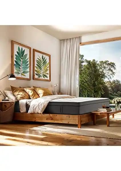 Yatsan Serta Sleep True Azure Bay Hybrid Orta Sert Yatak: Konfor ve Dayanıklılık Sunan Modern Tasarım