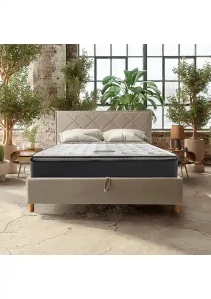 Yatsan Uykucu Elite Pillow Top Lateks Pedli Yatak: Konfor ve Destek Sunan Modern Tasarım