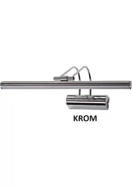 Yerli Üretim Krom 6W Flüt Kuğu Duvar Aplik ile Modern ve Şık İç Mekan Aydınlatması