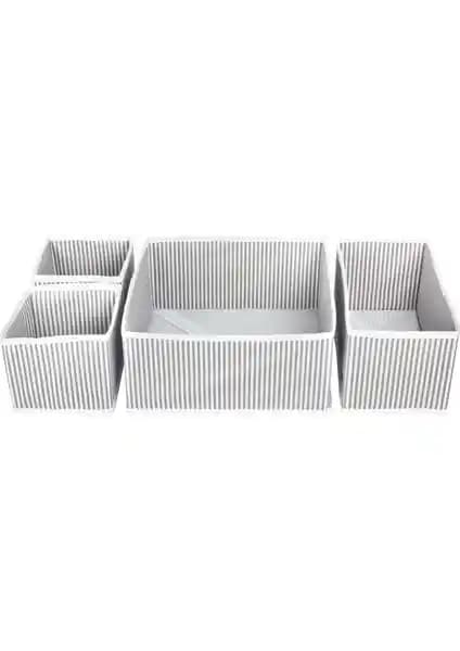 Yeşil Home 4'lü Çekmece Düzenleyici ile Evde Pratik ve Şık Depolama Çözümü