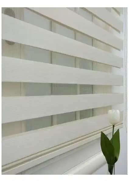 ZebraEvim Ekru Bambu Zebra Perde: Estetik ve Dayanıklı Modern Perde Çözümü