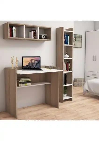 Bimossa Nurbanu ve T7020 Mahpeyker Çalışma Masası ve Kitaplık Karşılaştırması