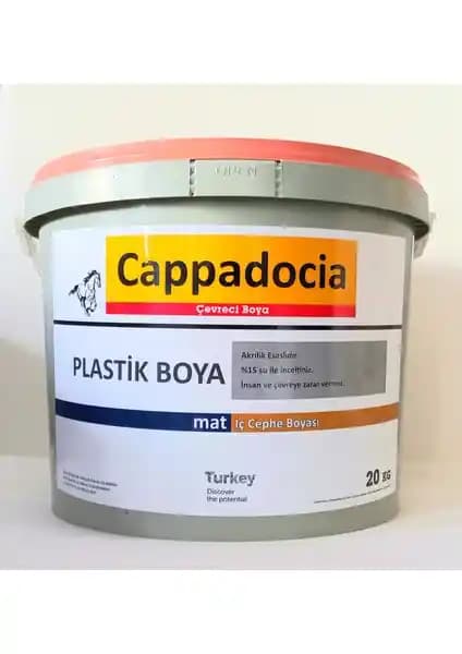 Cappadocia Plastik Boya ve Polisan Popüler Plastik Mat İç Cephe Boyası Karşılaştırması
