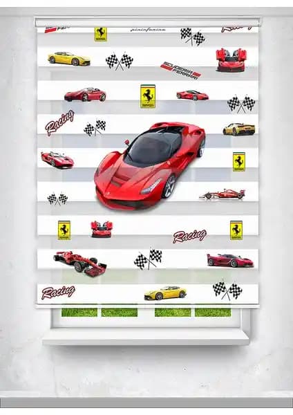 Çocuk Odası Perdesi Karşılaştırması: Ferrari ve Sevimli Ayıcık Tasarımları