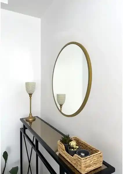 Effe Yapı Dekor Gold Metal Çerçeveli 60 cm Yuvarlak Ayna ve İkizler Dekoratif Konsol Aynası Karşılaştırması
