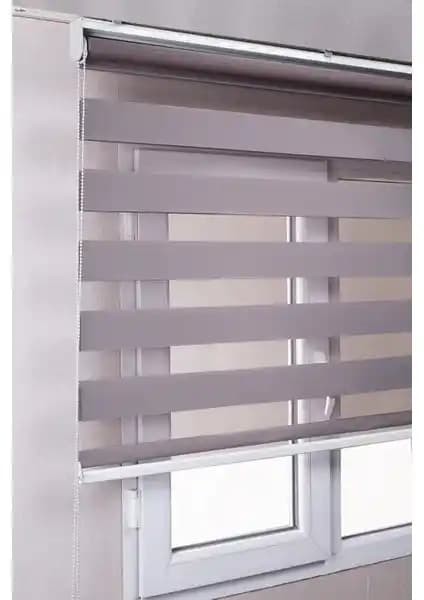 Gri ve Siyah-Gri Çift Renk Zebra Stor Perde Karşılaştırması ve Özellikleri