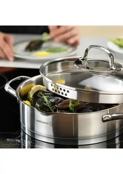 Korkmaz Derin Tencere 24x16 cm ve Steama 16x8 cm Karşılaştırması: Özellikler ve Kullanım Alanları