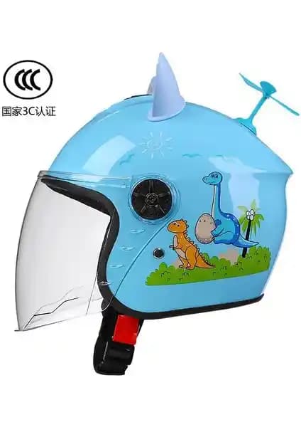 Lebeigo 3c Sertifikalı Çocuk Kaskı ve Shopfocus Yarım Deri Motosiklet Kaskı Karşılaştırması