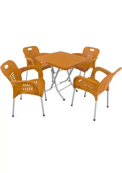 Mandella Katlanır 80x80 Demir Ayaklı Eko Nil ve Monalin Miami Rattan Oturma Grupları İncelemesi