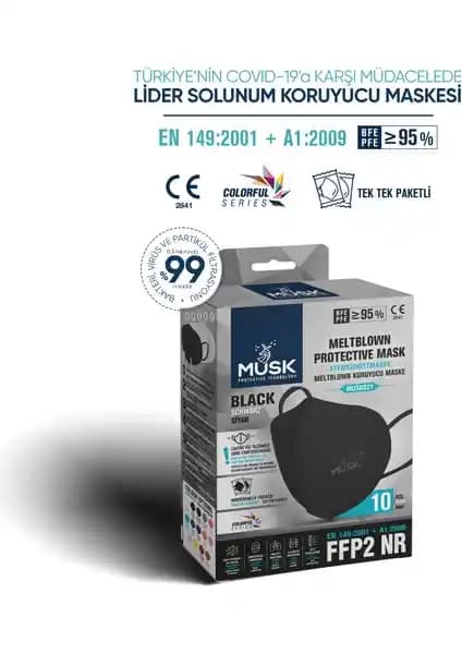 Musk FFP2/N95 Siyah ve Musk KF94 Kore Tipi Maskelerin Karşılaştırması ve Özellikleri
