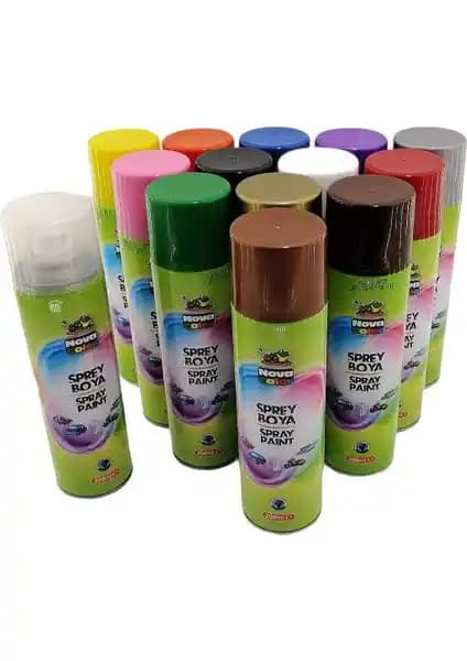 Nova Renk Seçenekli Sprey Boya ile Polisan Metalik Sprey Boya Karşılaştırması