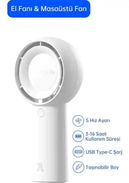 Taşınabilir El Fanları Karşılaştırması: Jisulife ve Xenon Smart Modelleri