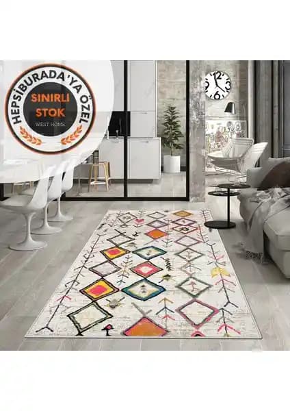 West Home Dijital Baskılı Halılar: Modern ve Pratik Tasarımlarla Ev Dekorasyonunu Yenileyin