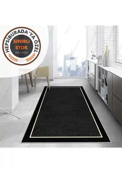 West Home Yıkanabilir Kaymaz Taban Halı ve Mutfak İçin Modern Tasarım Seçenekleri