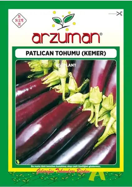 Arzuman Kemer Patlıcan Tohumu 10 Gram ile Yüksek Verimli Sebze Yetiştiriciliği