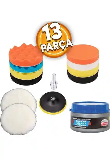 Badem10 Oto Araç Parlatma ve Çizik Giderici Seti ile Yüzey Bakımında Profesyonel Sonuçlar