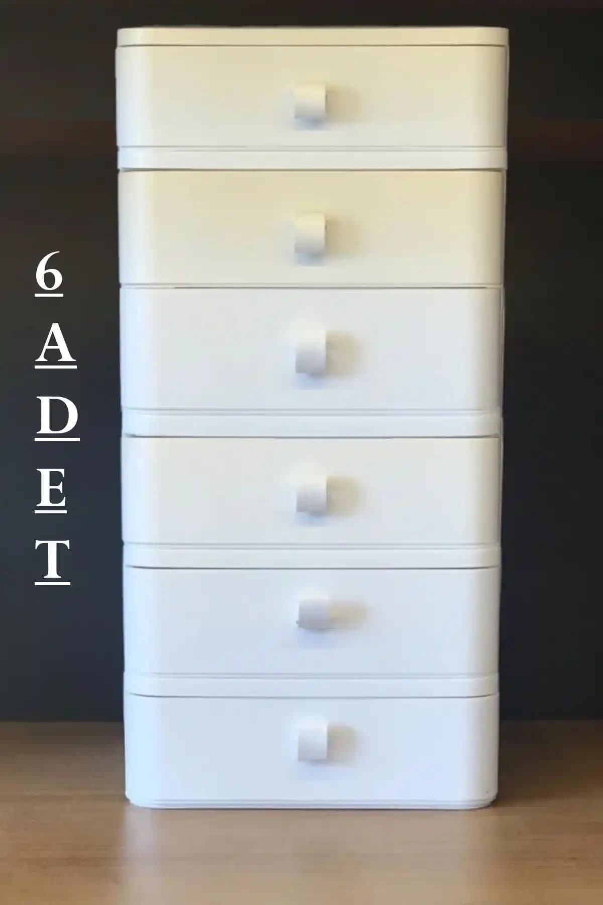 Bayev 6 Kat Çekmeceli Takı ve Makyaj Kutusu: Şık ve Çok Yönlü Düzenleme Çözümü