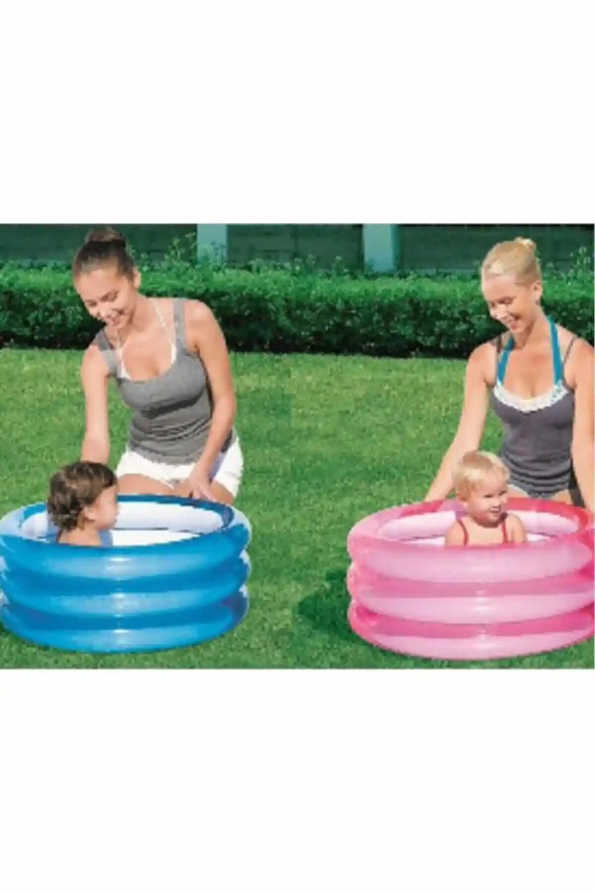 Bestway 51033 3 Bölmeli Şişme Havuz: Çok Yönlü ve Renkli Eğlence Çözümü
