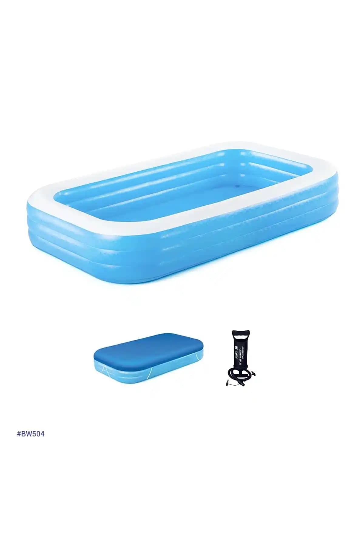 Bestway Büyük Şişme Havuz Seti 305x183x56cm ile Serin Yaz Günleri Keyfi