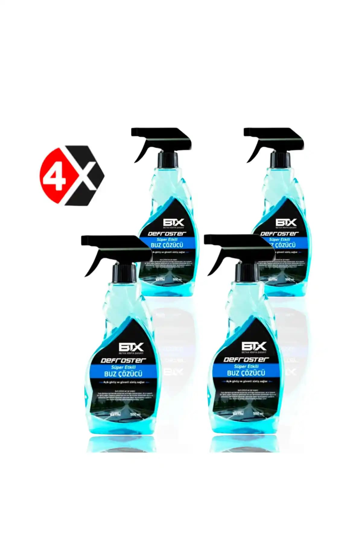 Betax Buz Çözücü Sprey: Kış Aylarında Güvenli Sürüş İçin Etkili Çözüm