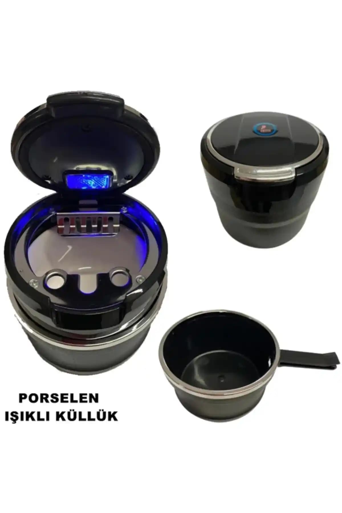 BMW Tip Işıklı Küllük ve Bardaklık Kombinasyonu Yüksek Kalite ve Şıklık Sunar