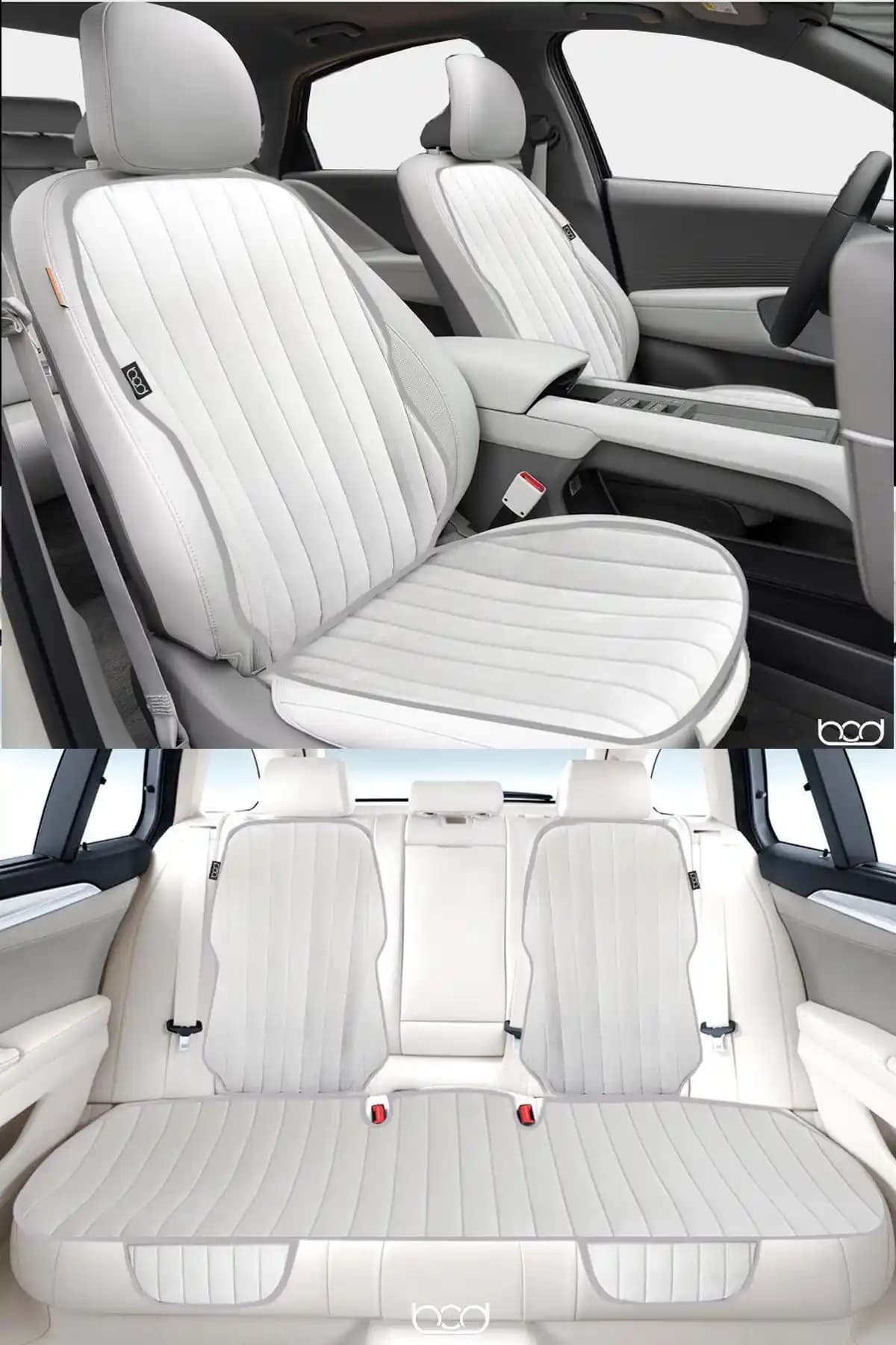 Bod Vodina Serisi Tay Tüyü Cepli Oto Koltuk Minder Seti: Konfor ve Koruma Bir Arada